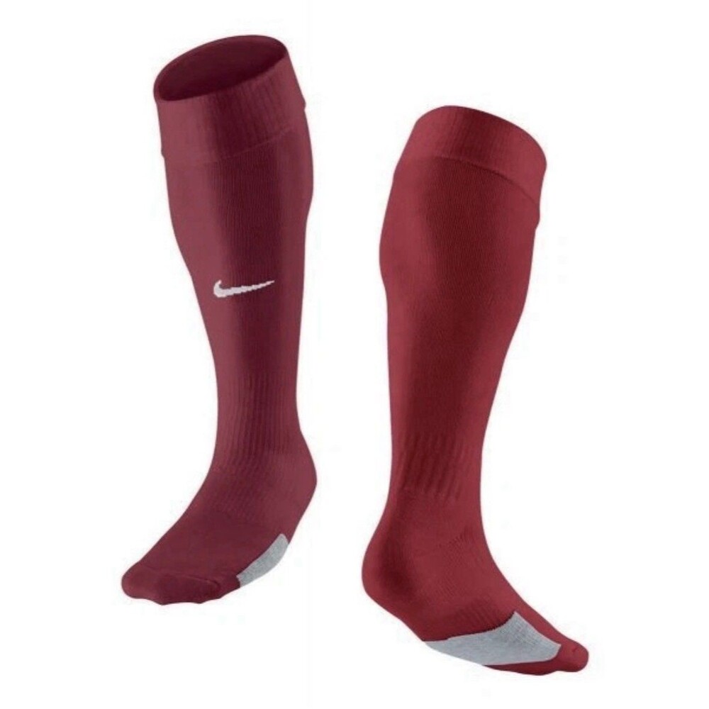 NIKE PARK IV OTC SOCCER SOCKS STYLE 507815-610 SIZE M (6-8) CRIMSON Burgundy